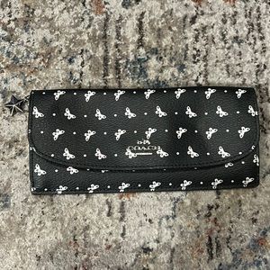 Coach butterfly wallet